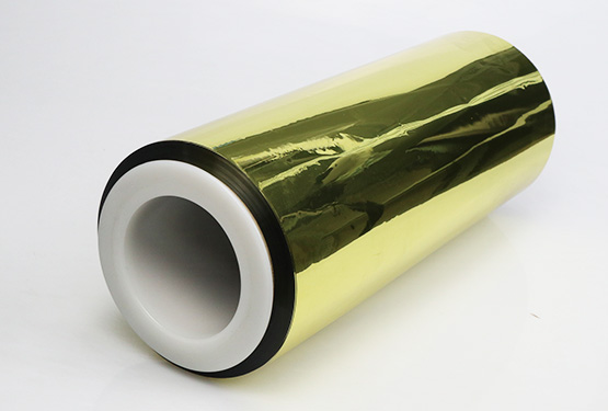 聚酯高亮镀铝膜(金色）VMPET-GL